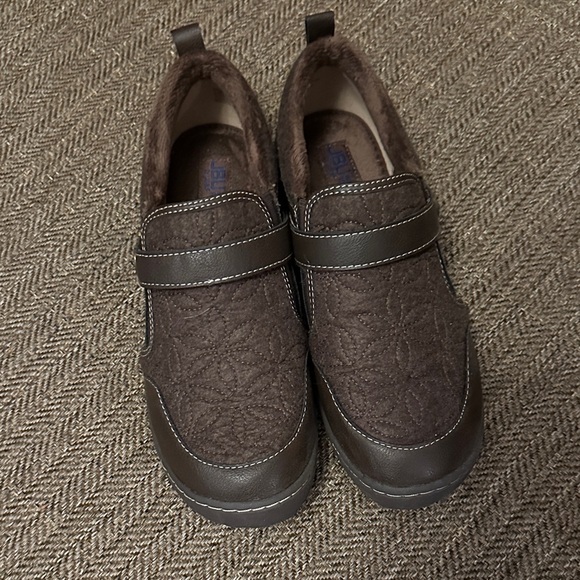 JBU Shoes - JBU Dark Brown Quilted Loafers
